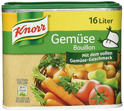 Knorr Gemüse Bouillon Brühe Dose 16 Liter von Knorr