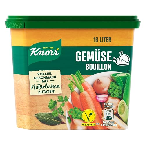 Knorr Gemüse Bouillon mit vollem Geschmack vegan 320 g 6 Stück von Knorr