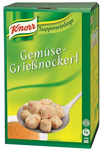 Knorr Gemüse Grießnockerl (lockere Grießnockerl mit Gemüsestücken) 1er Pack (1 x 3 kg) von Knorr