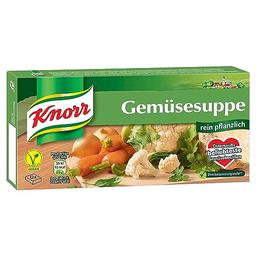 Knorr Gemüsesuppe Würfel - 120g von Knorr