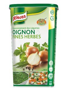 Knorr Glasur Zwiebel feine Kräuter Fresko, 1 kg Dose von Knorr