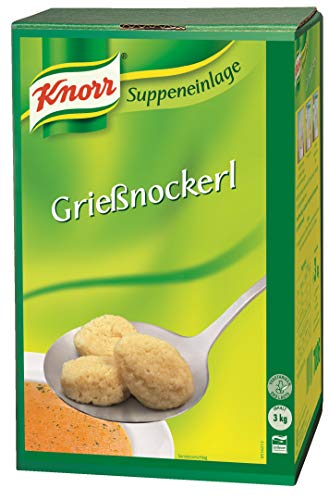 Knorr Grießnockerl (flaumig, lockere Grießnockerl) 1er Pack (1 x 3 kg) von Knorr