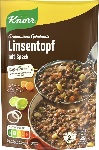 Knorr Großmutters Geheimnis Linsentopf mit Speck von Knorr