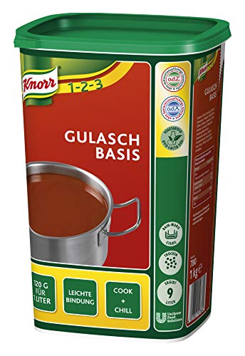 Knorr Gulasch Basis, 1er Pack (1 x 1 kg) von Knorr
