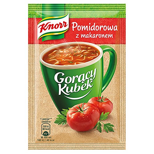 Knorr Heiße Tasse Tomatensuppe mit Nudeln 19 g von Knorr