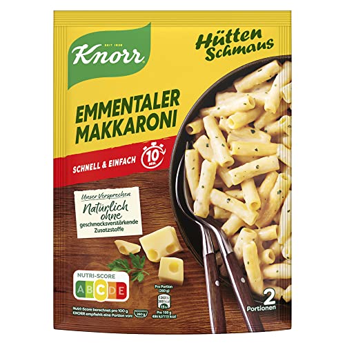 Knorr Hüttenschmaus Fertiggericht Emmentaler Makkaroni leckeres Nudelgericht fertig in 10 Minuten 151 g 1 Stück Knorr Hüttenschmaus Fertiggericht Emmentaler Makkaroni leckeres Nudelgericht fertig in 10 Minuten 151 g 1 Stück von Knorr