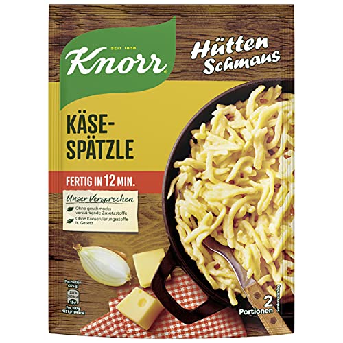 Knorr Hüttenschmaus Nudel-Fertiggericht Schwäbische Käse-Spätzle 149 g von Knorr