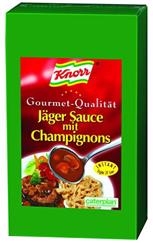 Knorr Jäger Sauce mit Champignon 3 kg, 1er Pack (1 x 3 kg) von Knorr