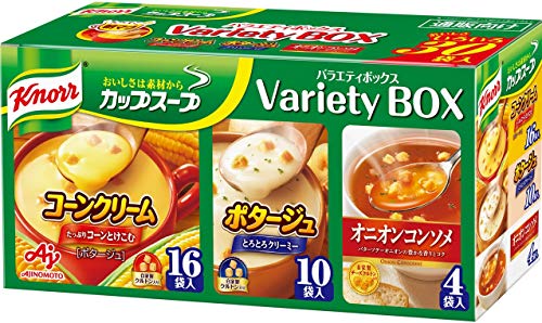 Knorr Japan Cup Suppe Soup Variety box 30 bags von Ajinomoto
