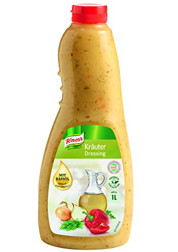 Knorr Kräuter Dressing (klares Salatdressing mit Dill und Petersilie) 1er Pack (1 x 1 L) von Knorr