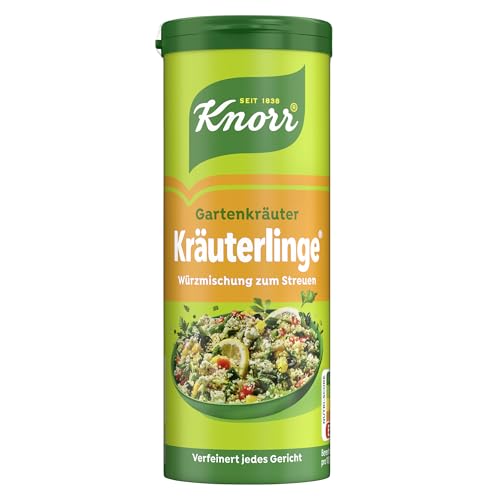 Knorr Kräuterlinge Gartenkräuter Würzmischung zum Streuen für Gemüse, Eintöpfe oder einen Salat 60 g von Knorr