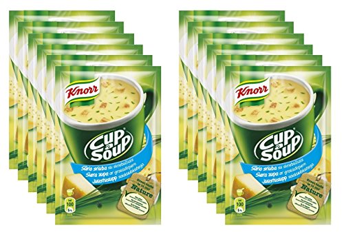 Knorr Lecker Augenblick Käse Suppe in einer Tasse [Packung von 12] von Knorr