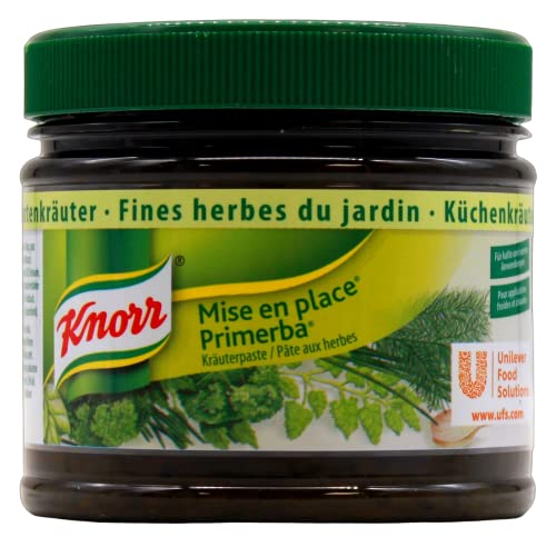 Knorr Mise en place Gartenkräuter Kräuterpaste, (2 x 340g) von Knorr