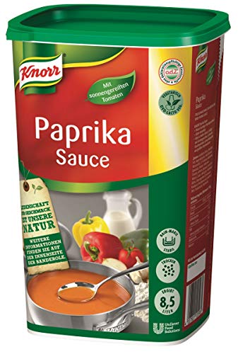 Knorr Paprika Sauce Cremig (pikant- fruchtiger Paprikageschmack) 1er Pack (1 x 1 kg) von Knorr