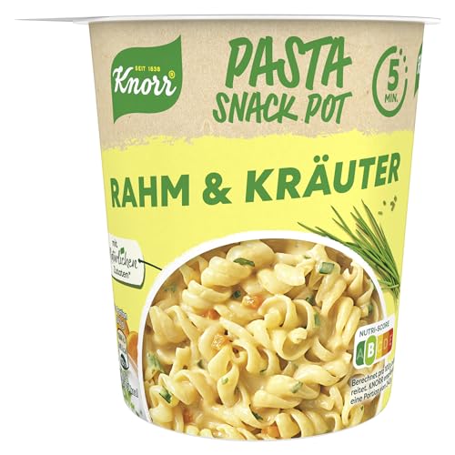 Knorr Pasta Snack Rahm & Kräuter leckerer herzhafter Snack fertig in nur 5 Minuten 62 g Knorr Pasta Snack Rahm & Kräuter leckerer herzhafter Snack fertig in nur 5 Minuten 62 g von Knorr