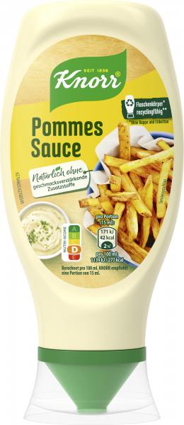 Knorr Pommes Sauce fein würzig Knorr Pommes Sauce fein würzig von Knorr