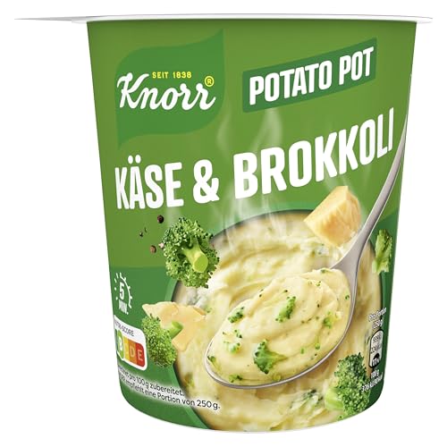Knorr Potato Snack Pot mit Käse & Brokkoli und nachhaltig angebauten Kartoffeln, fertig in nur 5 Minuten 50g Knorr Potato Snack Pot mit Käse & Brokkoli und nachhaltig angebauten Kartoffeln, fertig in nur 5 Minuten 50g von Knorr