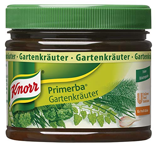 Knorr Primerba Kräuterpaste Gartenkräuter, 1er Pack (1 x 340 g) von Knorr