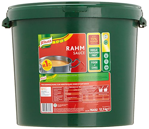 Knorr Rahmsauce 12.5 kg, 1er Pack (1 x 12.5 kg) von Knorr