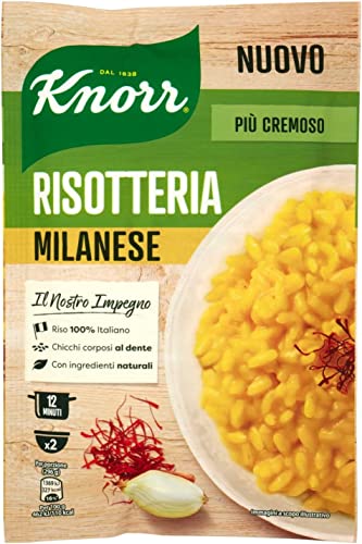 Knorr Risotto allo zafferano Reis Safran 175g 100% italienisch Fertiggerichte von Knorr