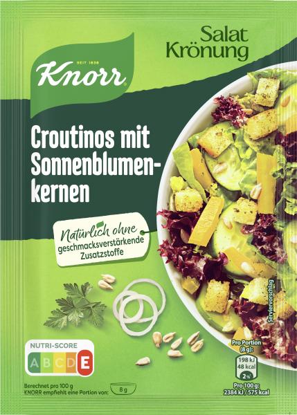 Knorr Salatkrönung Croutinos mit Sonnenblumenkernen Knorr Salatkrönung Croutinos mit Sonnenblumenkernen von Knorr