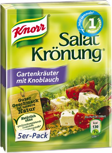 Knorr Salatkrönung Gartenkräuter mit Knoblauch von Knorr