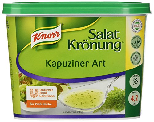 Knorr Salatkrönung Kapuziner Art 500 g, 1er Pack (1 x 0.5 kg) von Knorr