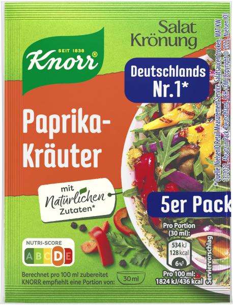 Knorr Salatkrönung Paprika-Kräuter Knorr Salatkrönung Paprika-Kräuter von Knorr