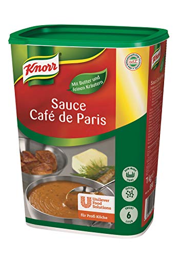 Knorr Sauce Café de Paris (feiner Butter- und Kräutergeschmack) 1er Pack (1 x 1 kg) von Knorr