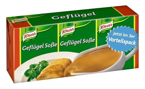 Knorr Soße zu Geflügel, 15er Pack (15 x 750 ml) von Knorr