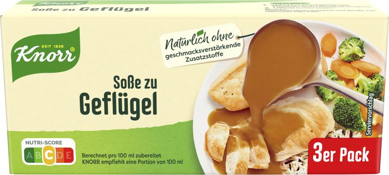 Knorr Soße zu Geflügel von Knorr