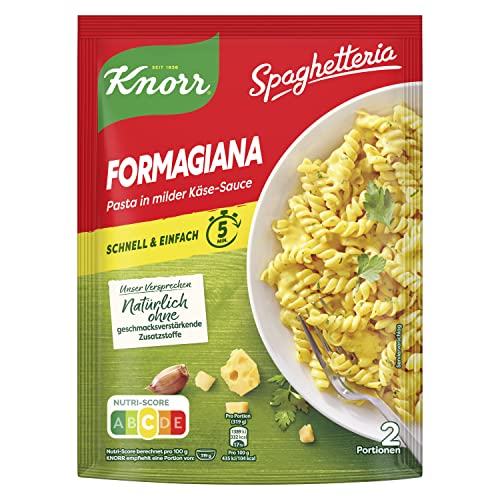 Knorr Spaghetteria Nudel-Fertiggericht Formagiana leckeres Nudelgericht fertig in 5 Minuten 163 g Knorr Spaghetteria Nudel-Fertiggericht Formagiana leckeres Nudelgericht fertig in 5 Minuten 163 g von Knorr
