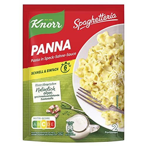 Knorr Spaghetteria Nudel-Fertiggericht Panna leckeres Nudelgericht fertig in 6 Minuten 163 g 1 Stück von Knorr