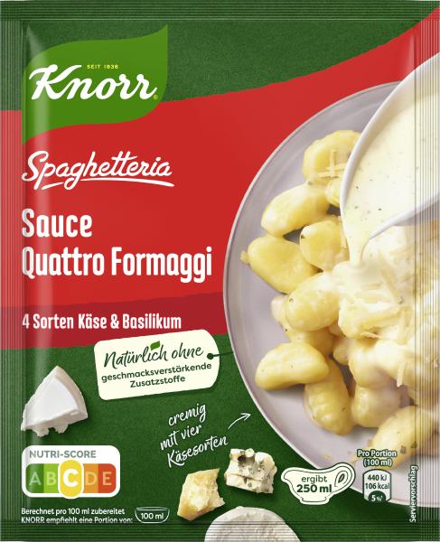 Knorr Spaghetteria Sauce Quattro Formaggi von Knorr