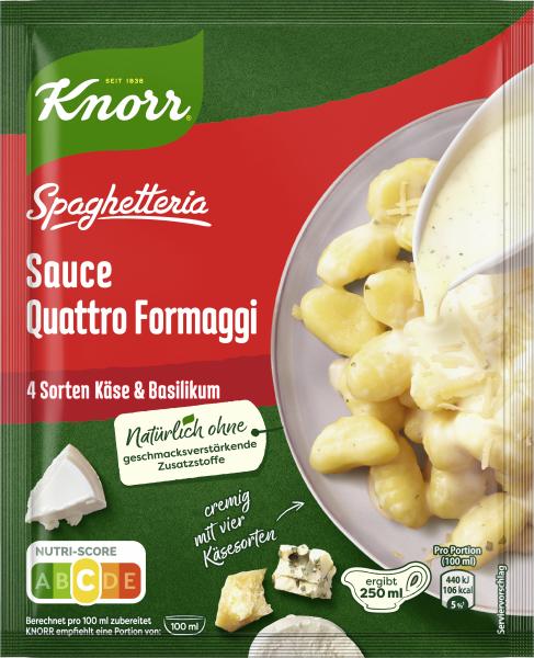 Knorr Spaghetteria Sauce Quattro Formaggi Knorr Spaghetteria Sauce Quattro Formaggi von Knorr
