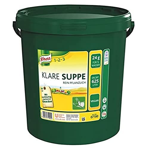 Knorr Klare Suppe rein pflanzlich 15 kg Knorr Klare Suppe rein pflanzlich 15 kg von Knorr