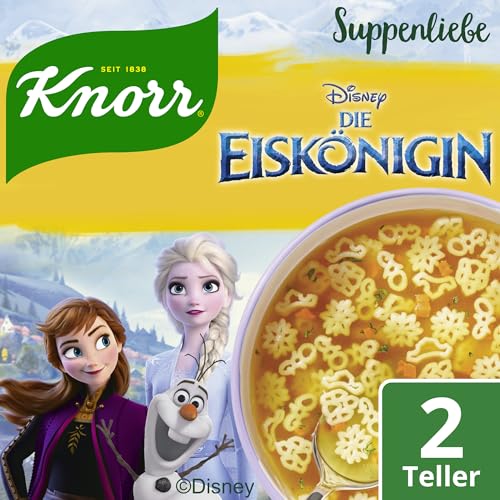 Knorr Suppenliebe Disney Die Eiskönigin Suppe leckere schnelle Suppe für Kinder und Erwachsene mit natürlichen Zutaten 2 Portionen Knorr Suppenliebe Disney Die Eiskönigin Suppe leckere schnelle Suppe für Kinder und Erwachsene mit natürlichen Zutaten 2 Portionen von Knorr