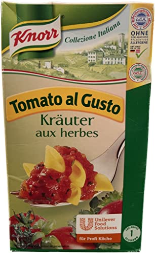 Knorr Collezione Italiana Tomato al Gusto Kräuter, 1er Pack (1 x 1 kg) von Knorr