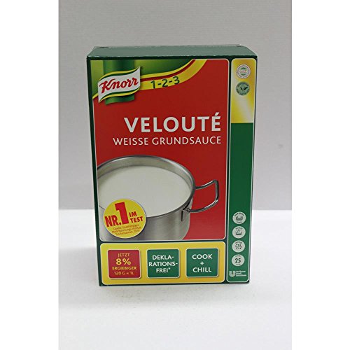 Knorr Velouté weiße Grundsauce 3 kg, 1er Pack (1 x 3 kg) von Knorr