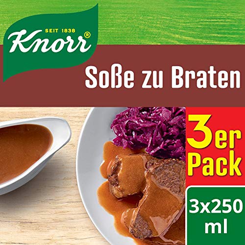 Knorr Würzbasis Soße zu Braten (ohne geschmacksverstärkende Zusatzstoffe) 69 g von Knorr