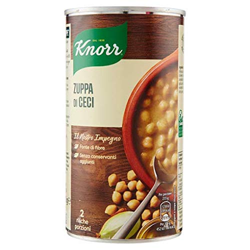 Knorr Zuppa di Ceci Kichererbsensuppe 500 g Langsam gekocht von Knorr