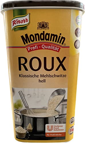 Mondamin Roux Klassische Mehlschwitze hell, 1er Pack (1 x 1 kg) von Mondamin