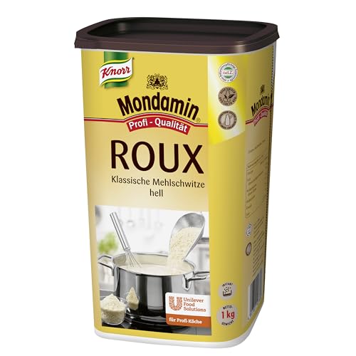 Mondamin Roux Klassische Mehlschwitze hell, 1er Pack (1 x 1 kg) von Mondamin