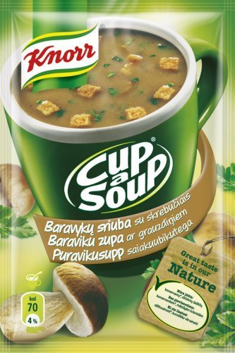 [Pack of 4] Knorr Lecker Instant Pilzsuppe (Boletus) von Knorr