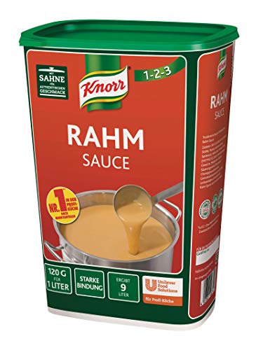 Knorr Rahmsauce (cremig, auch als Saucenbinder) 1er Pack (1 x 1 kg) von Knorr