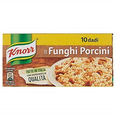 knorr dado funghi porcini brodo Steinpilze Suppenwürfel Brühe 10 pz von Knorr