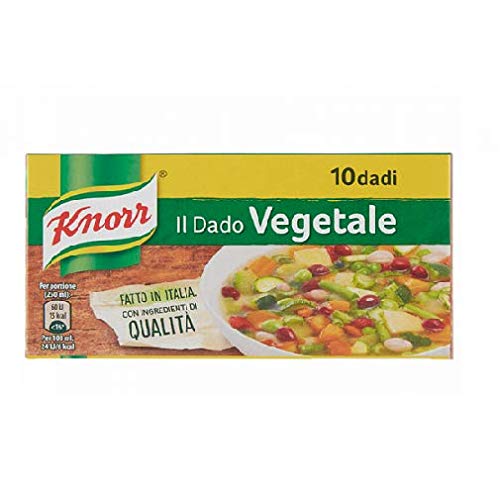 knorr veggie dado brodo Vegetarisch Suppenwürfel Brühe reich an Geschmack 10pz von Knorr