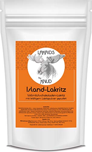 Lakrids Knud | Island Lakritz in Lakritzpuder gerollt von Knud