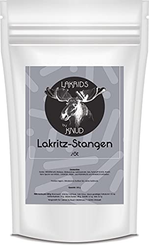 Lakrids Knud | Lakritzstangen aus Finnland (300 g süß) von Knud