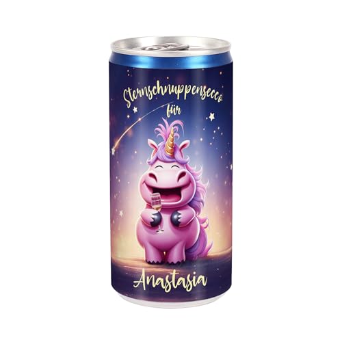 Knuddelhorn® City Secco Einhorn personalisierbar mit Namensaufdruck - Motiv Knuddelhorn und Schnuppe von Knuddelhorn